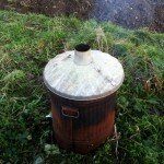 Bin fire